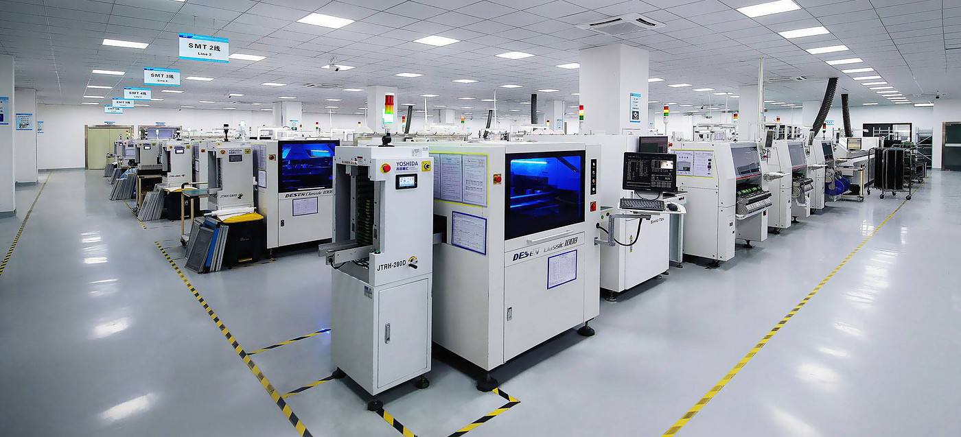DiskMFR 6 SMT Production Lines Homepage Banner