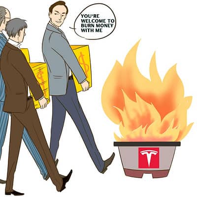 Burn money with Musk