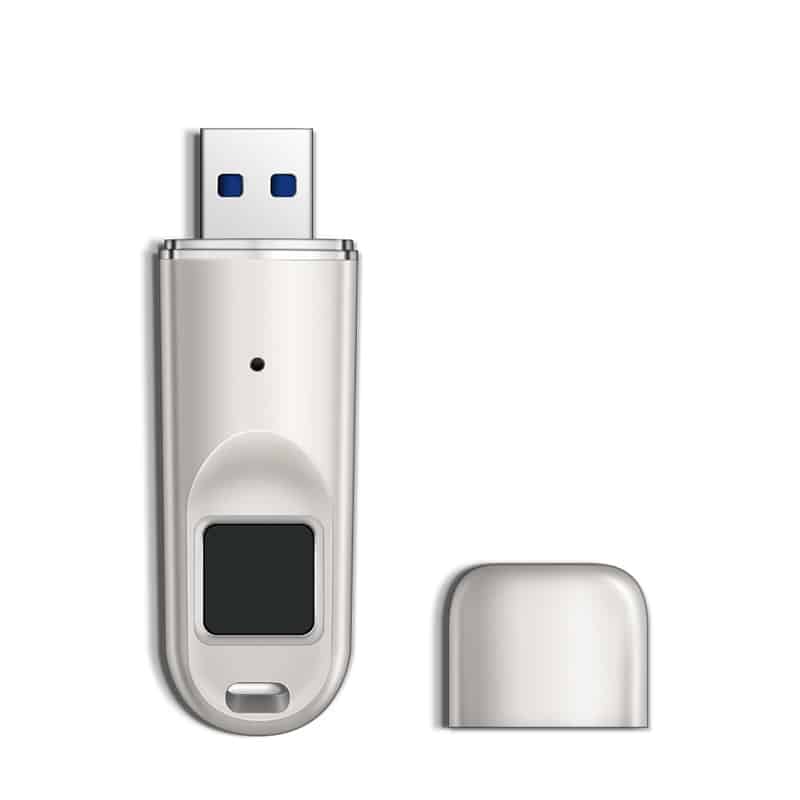 Fingerprint Encrypted USB drive-1