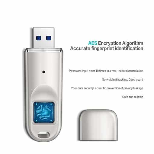 Fingerprint Encrypted USB drive-4