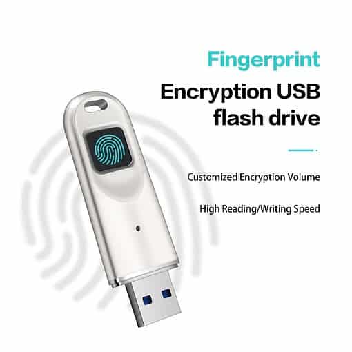 Fingerprint Encrypted USB drive-5