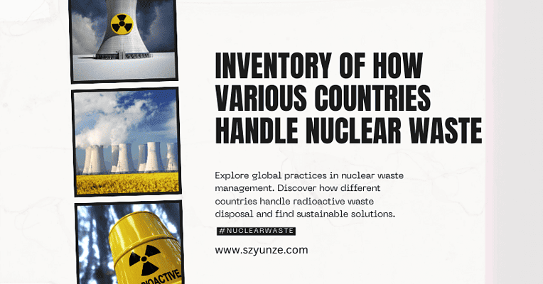 Inventory of how various countries handle nuclear waste (1)