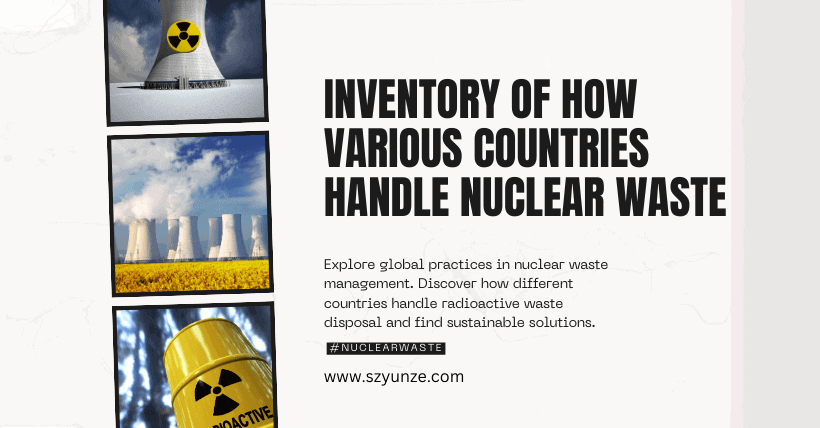 Inventory of how various countries handle nuclear waste (1)