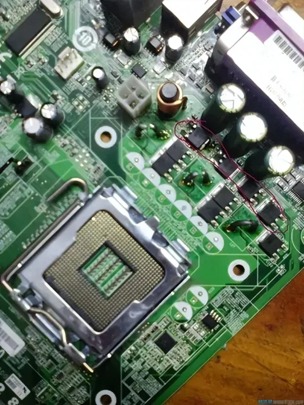Check for Motherboard Short Circuits