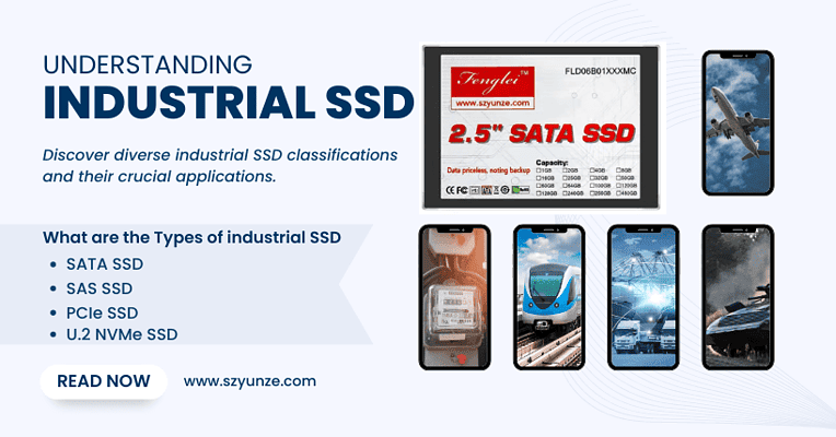 Discover diverse industrial SSD classifications and their crucial applications.