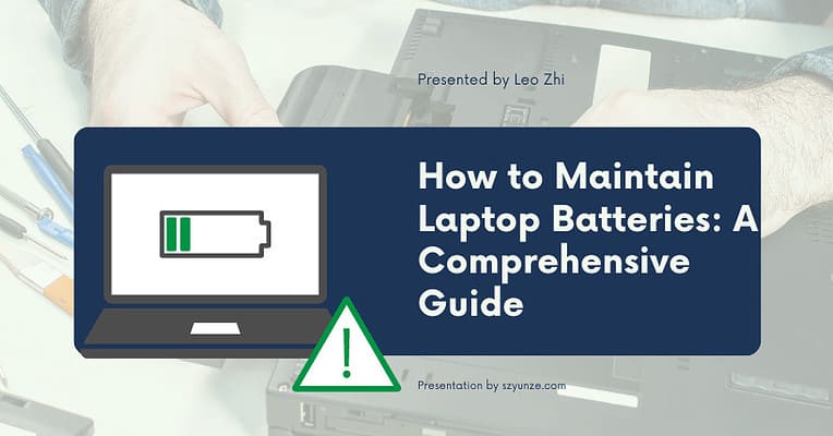 How to Maintain Laptop Batteries A Comprehensive Guide