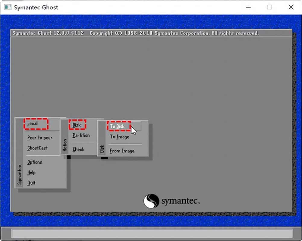 Symantec Ghost 1
