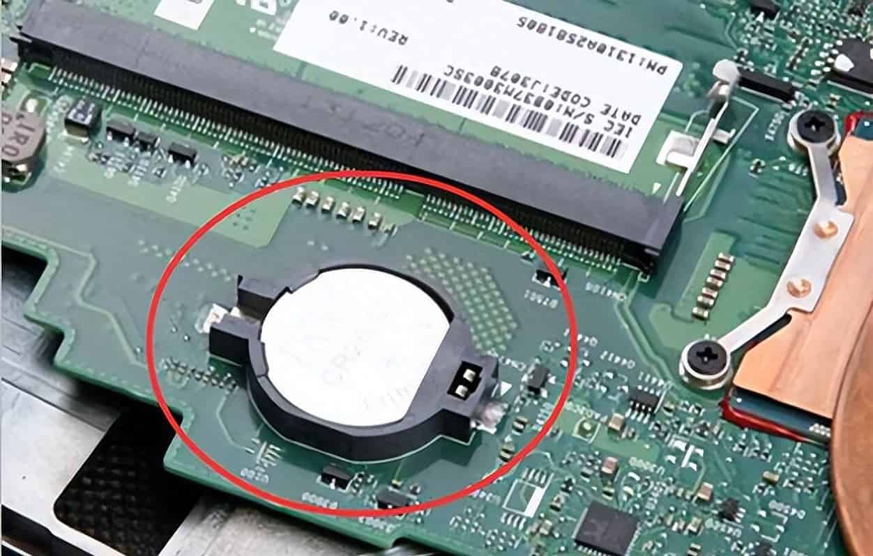 The Button Cell Battery is dead