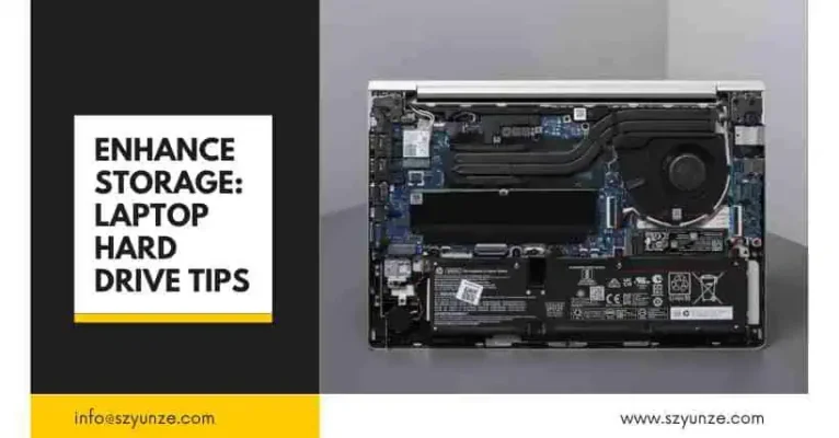 Enhance Storage Laptop Hard Drive Tips
