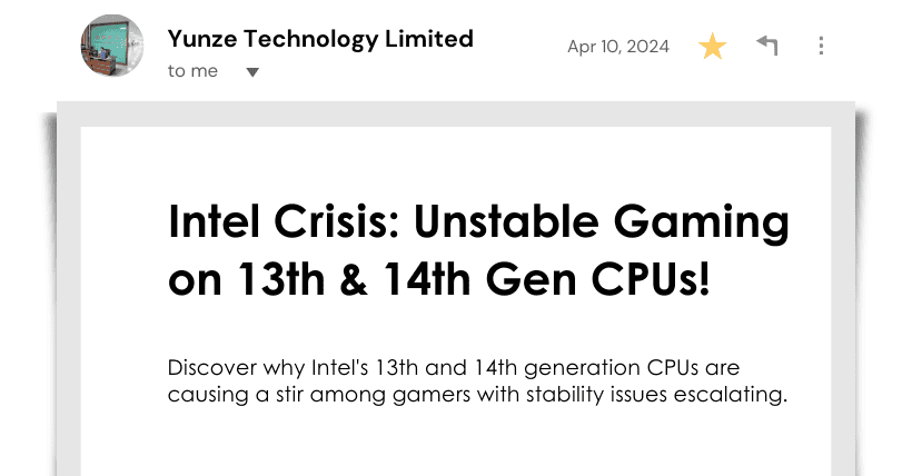 Intel Crisis Unstable Gaming on 13th & 14th Gen CPUs!