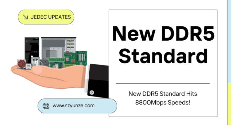 JEDEC New DDR5 Standard Hits 8800Mbps Speeds!