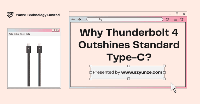Why Thunderbolt 4 Outshines Standard Type-C
