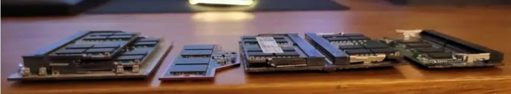 Compared with traditional clip-style SODIMM memory, LPCAMM2 has a significant volume advantage.