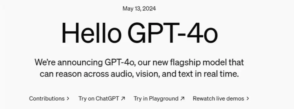 Hello GPT-4o