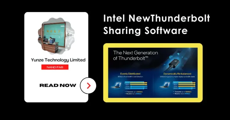 New Features: Intel Thunderbolt Sharing Software