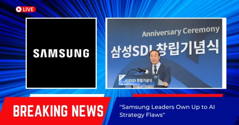 Samsung Leaders Own Up to AI Strategy Flaws
