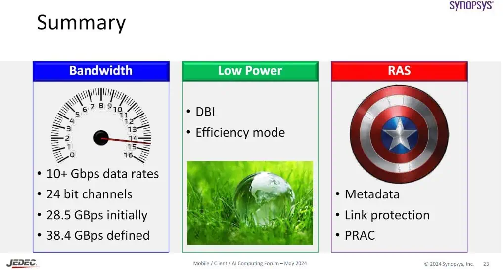 Summary of LPDDR6