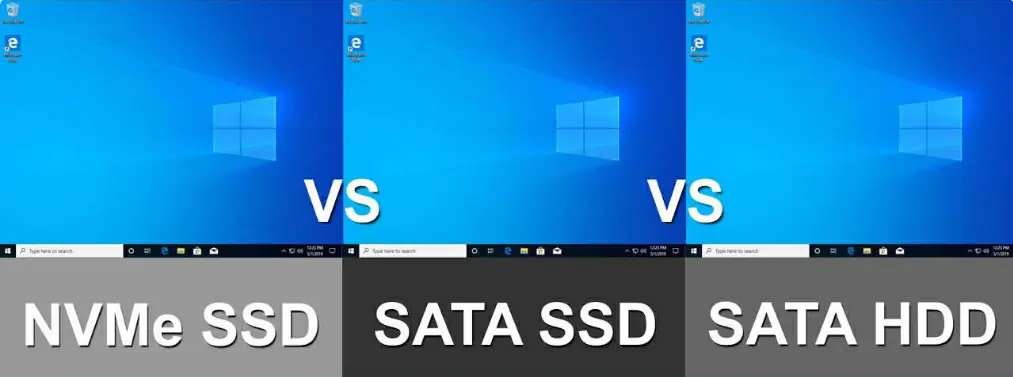 The system boots faster by upgrading HDD to SSD