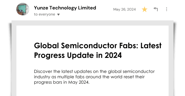Global Semiconductor Fabs: Latest Progress Update in 2024