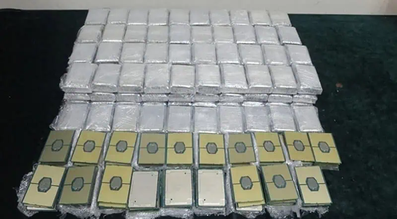 Chip smuggling case involving up to 596 high-end CPU processors