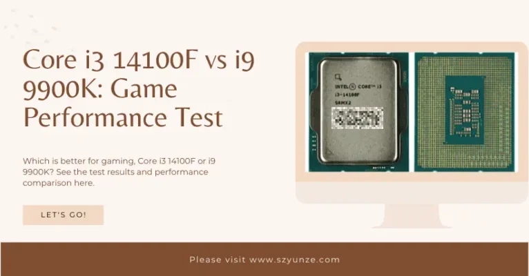 Core i3 14100F vs i9 9900K: Game Performance Test