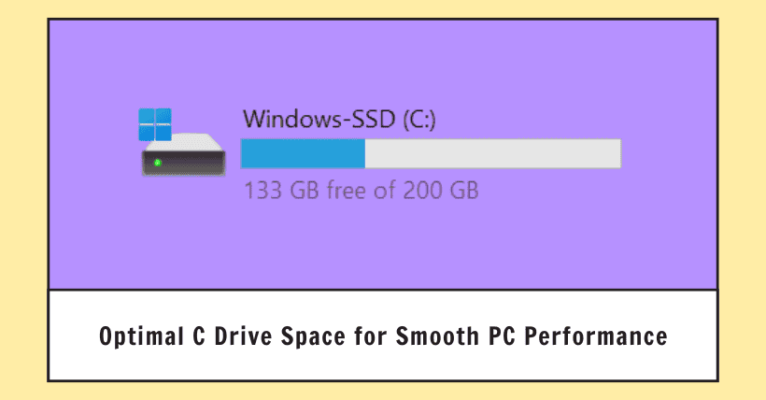 Optimal C Drive Space for Smooth PC Performance