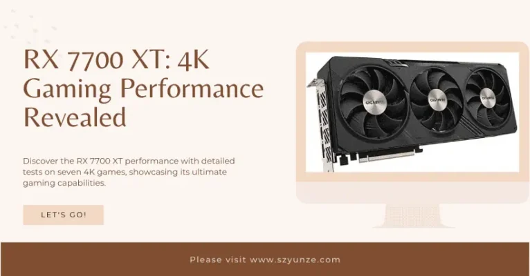 RX 7700 XT: 4K Gaming Performance Revealed