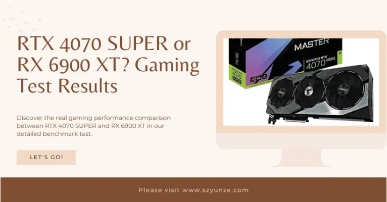 RTX 4070 SUPER or RX 6900 XT? Gaming Test Results