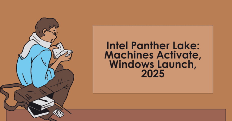 Intel Panther Lake: Machines Activate, Windows Launch, 2025