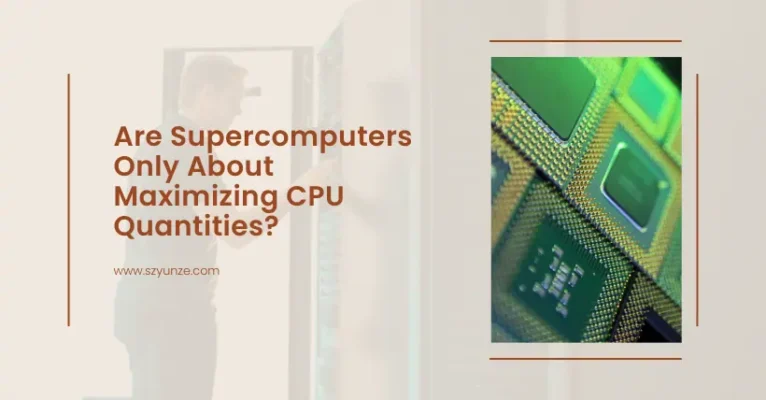Are Supercomputers Only About Maximizing CPU Quantities?