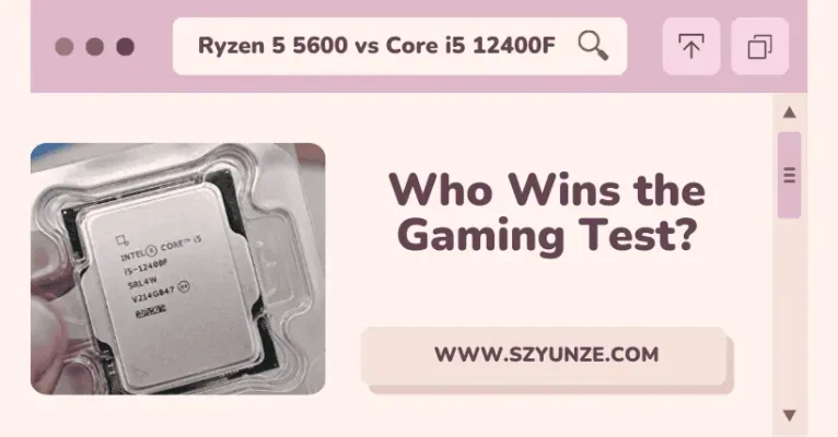 Ryzen 5 5600 vs Core i5 12400F: Gaming Showdown