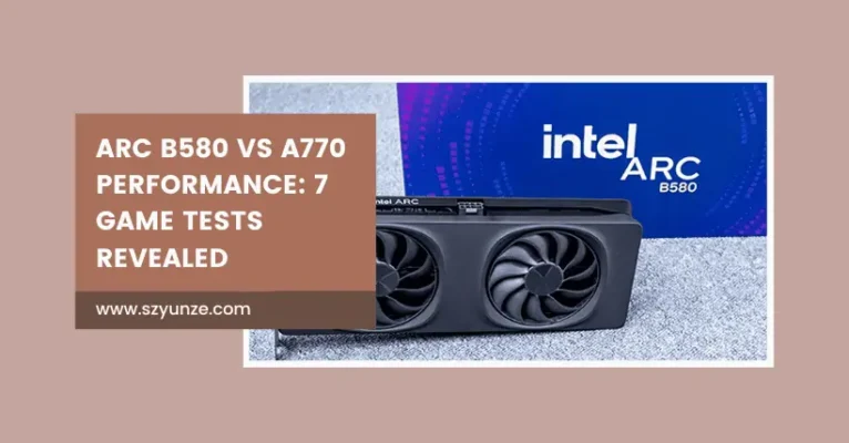 ARC B580 vs A770 Performance: 7 Game Tests Revealed