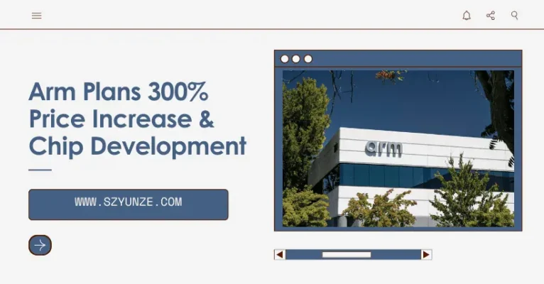 Arm Plans 300% Price Increase & Chip Development