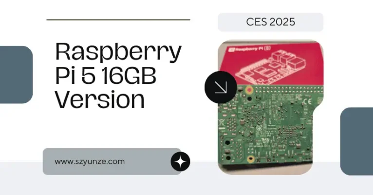 CES 2025: Raspberry Pi 5 16GB Version Coming Soon