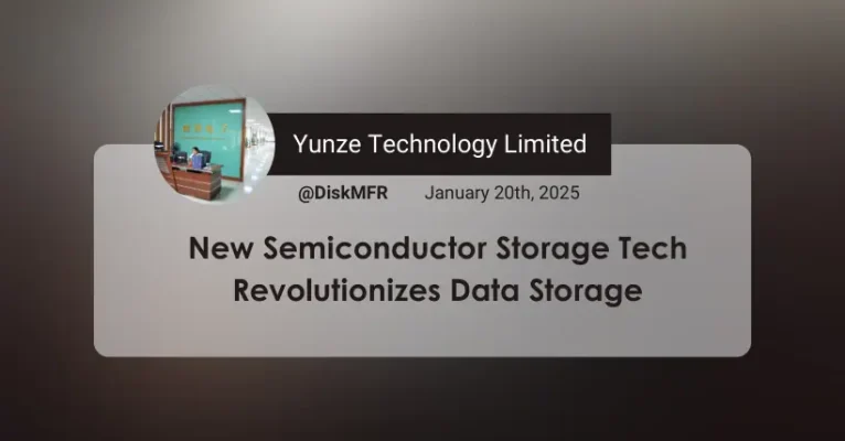 New Semiconductor Storage Tech Revolutionizes Data Storage