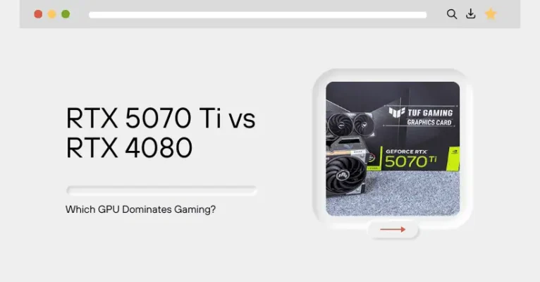 RTX 5070 Ti vs RTX 4080: Performance Test Results Revealed