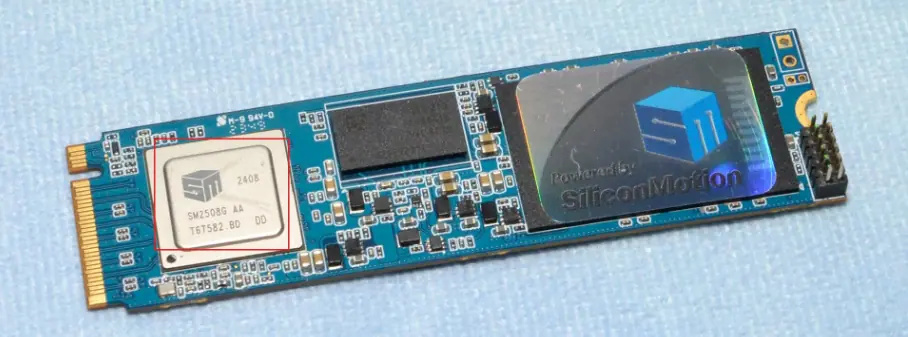 SanDisk PCIe 5.0 SSD with SM2508 and BiCS8 3D NAND Chips