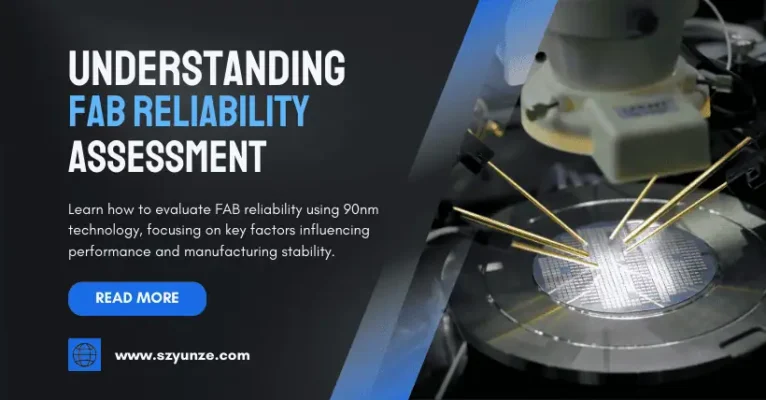 Understanding FAB Reliability Assessment with 90nm Tech