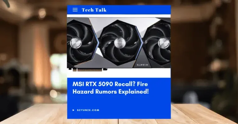 MSI RTX 5090 Recall? Fire Hazard Rumors Explained!