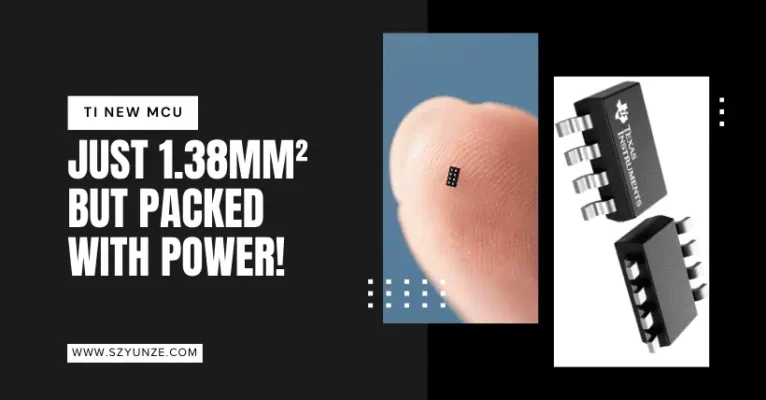 TI New MCU: Just 1.38mm but Packed with Power!