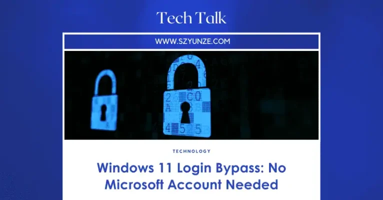 Windows 11 Login Bypass: No Microsoft Account Needed
