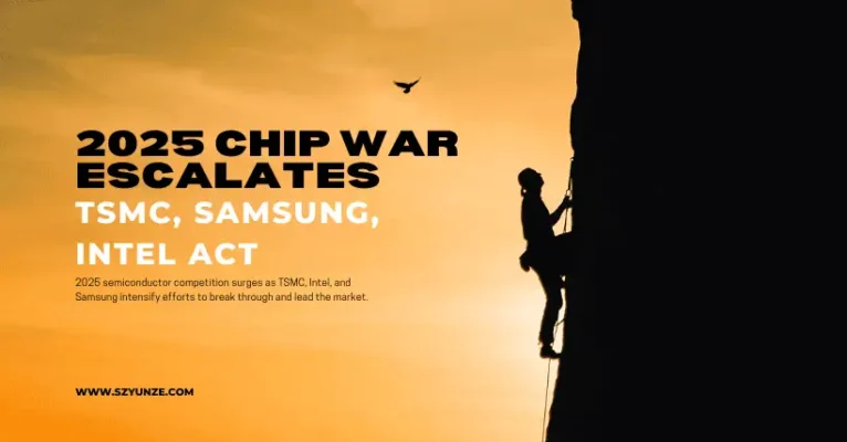 2025 Chip War Escalates: TSMC, Intel, AND Samsung Act