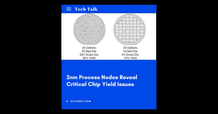 2nm Process Nodes Reveal Critical Chip Yield Issues