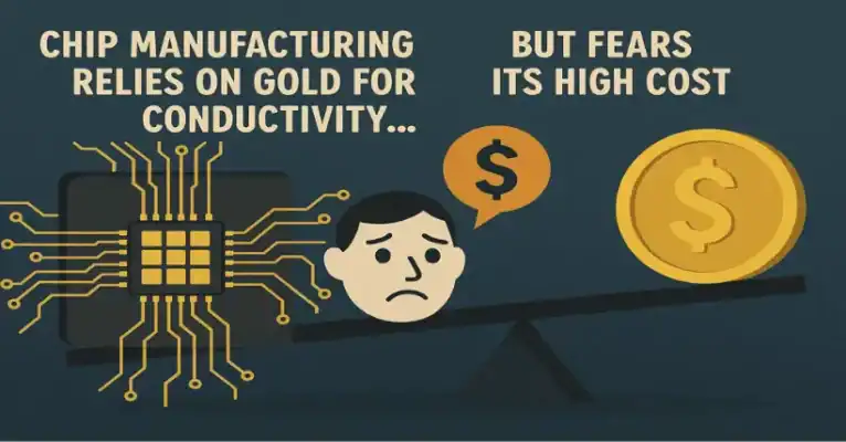 Gold in Chips: Costly Yet Crucial to Semiconductors