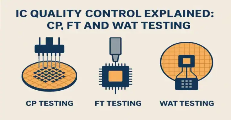 IC Quality Control Explained: CP, FT and WAT Testing