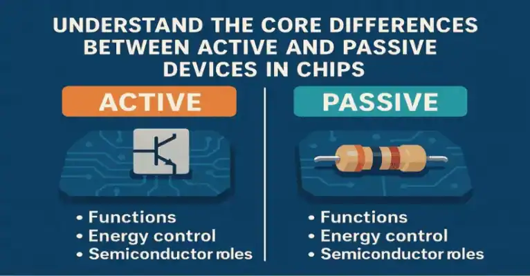 Difference Between Active and Passive Devices in Chips