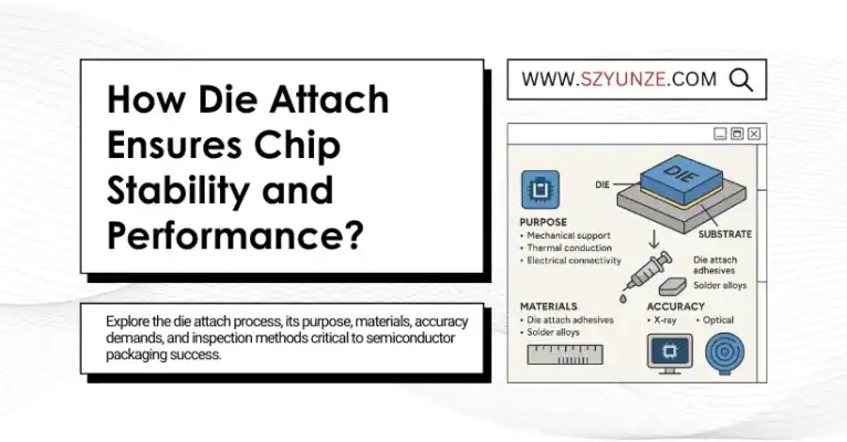 How Die Attach Ensures Chip Stability and Performance?