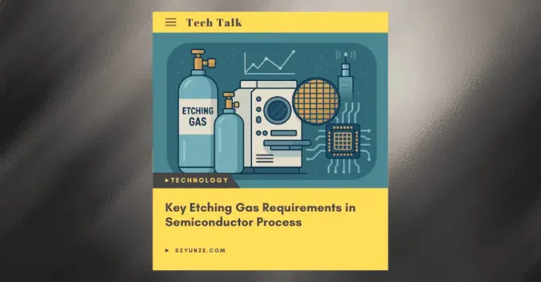 Key Etching Gas Requirements in Semiconductor Process
