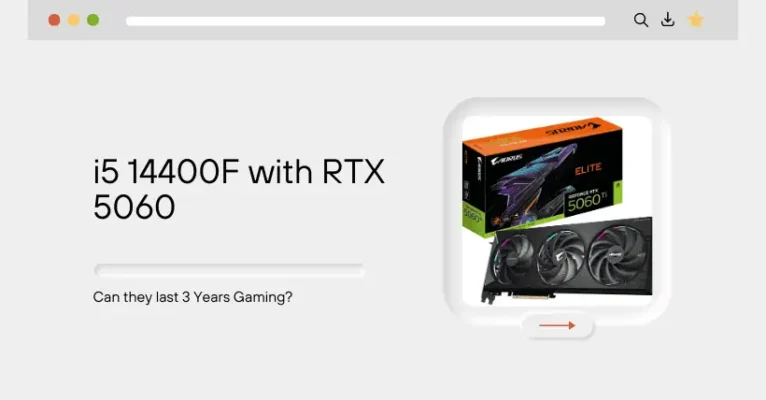 Can the i5 14400F with RTX 5060 Lasts 3 Years Gaming?