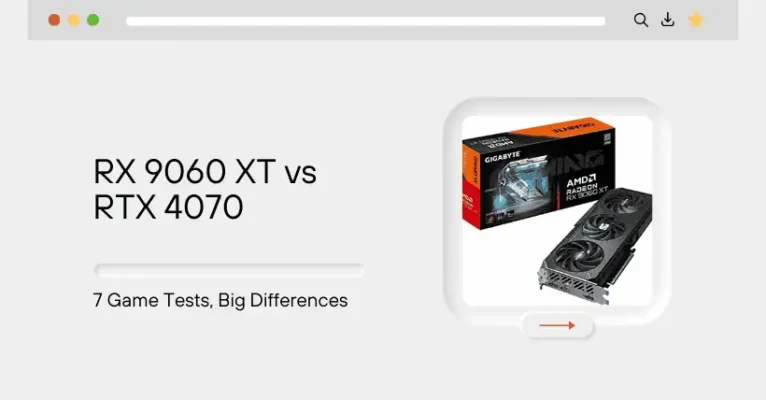 RX 9060 XT vs RTX 4070: 7 Game Tests, Big Differences
